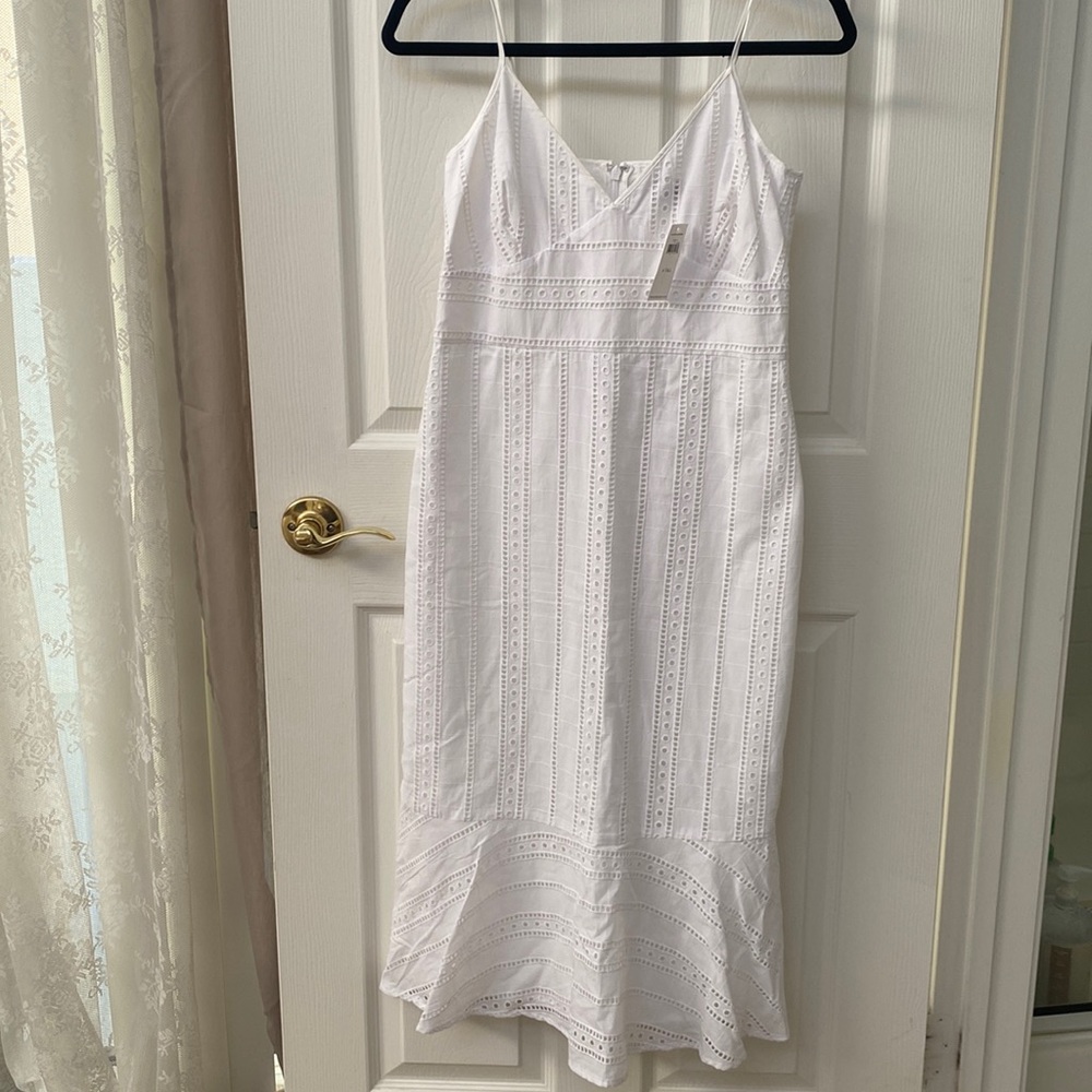 Midi spaghetti strap dress